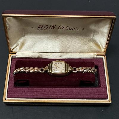 Elgin Deluxe Wristwatch 17Jewels 
