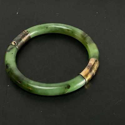 Green (Jade?) Bangle 