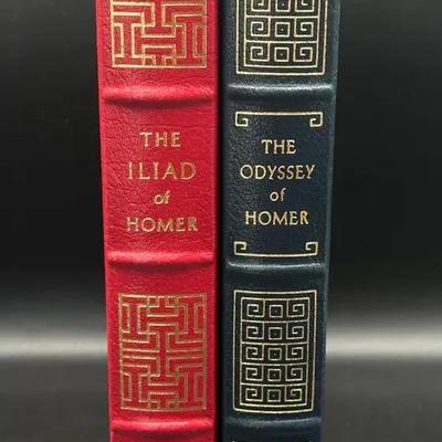 Homer Leather Bound Classics – The Iliad & The Odyssey