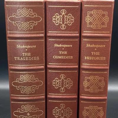 Shakespeare Classics – Tragedies, Comedies & Histories – Leather Bound Books