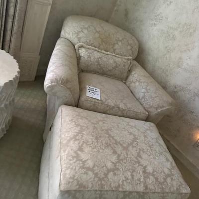 chair and ottoman