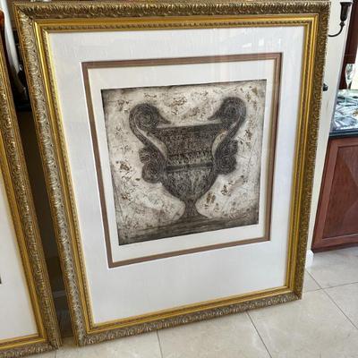 large poster in a frame