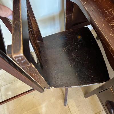 antique miniature  chair 28 x 11