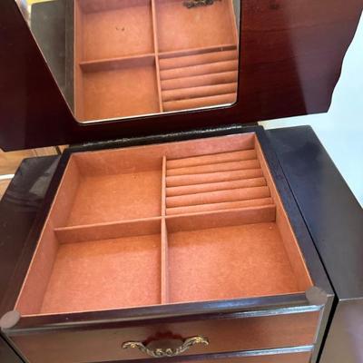 jewelry cabinet with 7 draws 39 x16 x 7