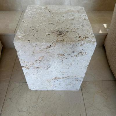 square stone table 12 x 12x 15