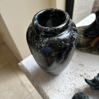 marble vase