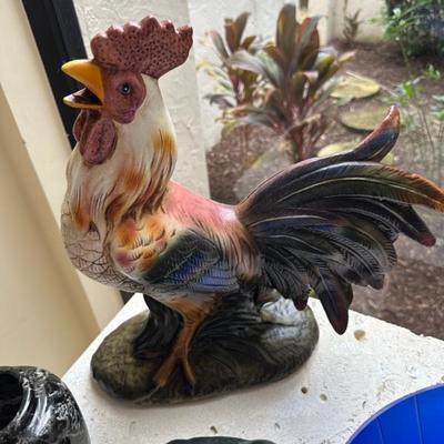 Italian ceramic rooster