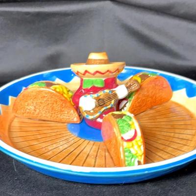 Mexican Style Chip Plate
