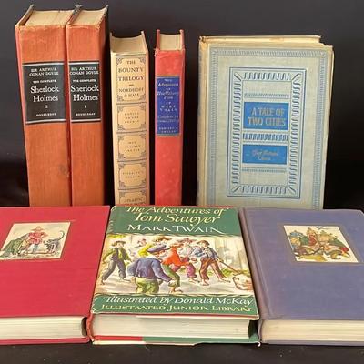 Books: Tom Sawyer, Sherlock Holmes and More