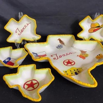 Clay Art Texas Chip & Dip