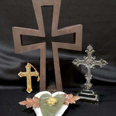 Crosses And Heart