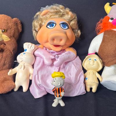 Miss Piggy Muppet, Pillsbury Dough Boy and Girl And More