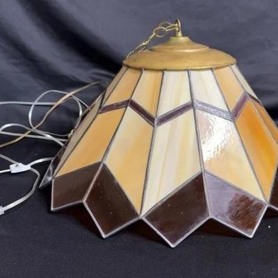 Tiffany Style Swag Pendant Light