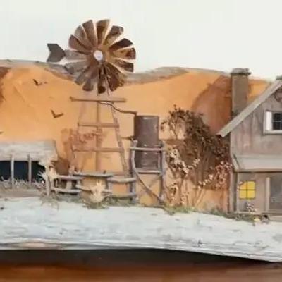 Farmhouse Style Wall Decor in 3D
