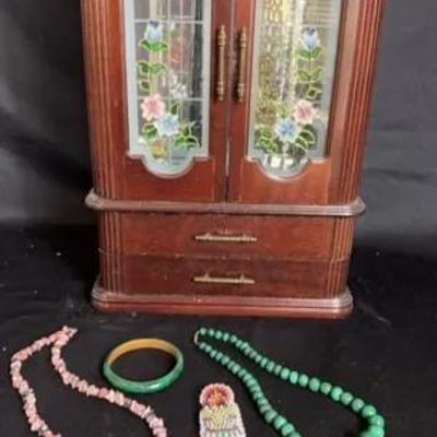 Jewelry Box And Jewelry 