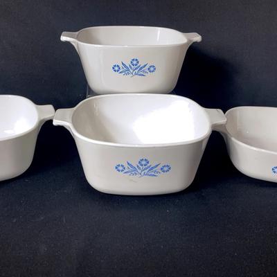 Corning Ware Set Of 4 Casseroles