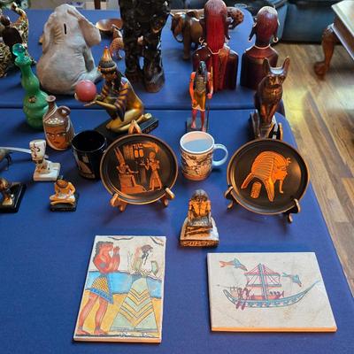 Cultural decor and collectibles from Africa, Egypt, and more