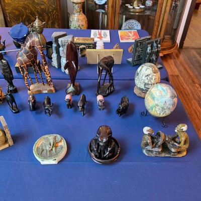 Cultural decor and collectibles from Africa, Egypt, and more