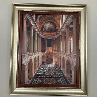 “Palace Of Versailles In France” Wall Art