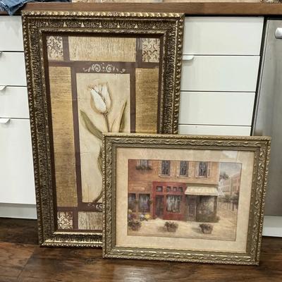 Tulip, Chrysanthemum & French Shop Art