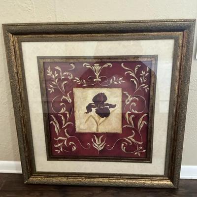 Deep Purple Orchid Print