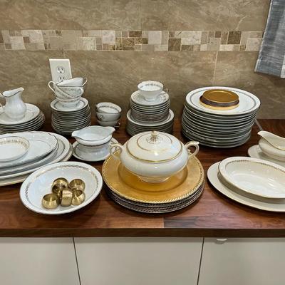 Sheffield & Lamberton White/Cream/Gold China