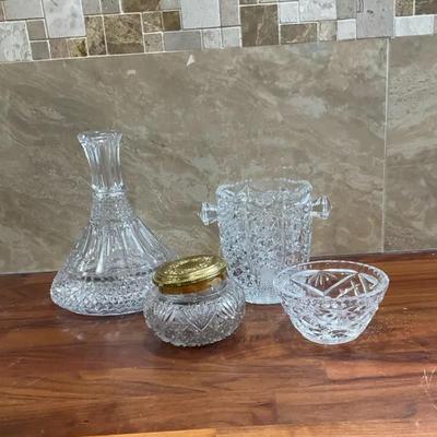 Crystal Serving Pieces