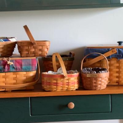 7 longaberger Baskets 3