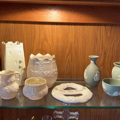 Belleek & Wedgwood Pieces