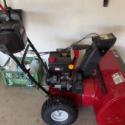 Craftsman 26 Inch Electric Start Snowblower (reserve)