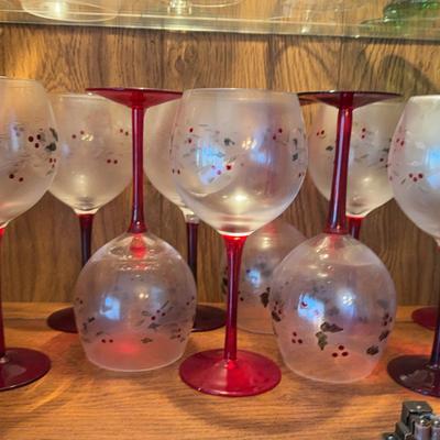 Pfaltzgraff Winterberry Glasses