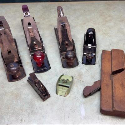 Lot Of Wood Planers - Stanley +