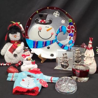 Snowman Holiday Assortment Decor