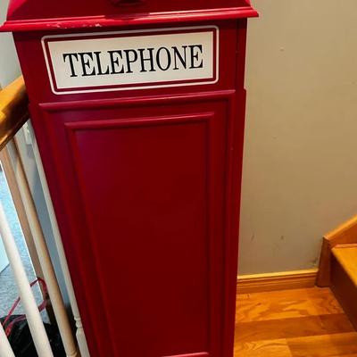 Telephone Booth Storage Cabinet