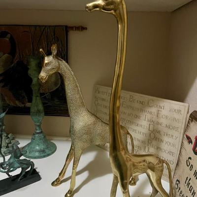 Decor giraffes 