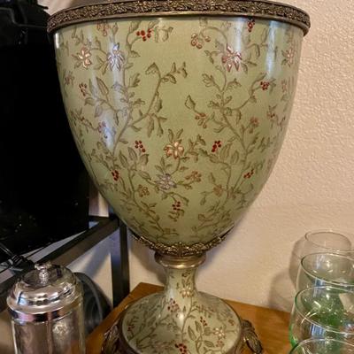 Heavy large vase 