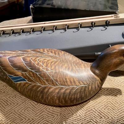 Wooden duck 