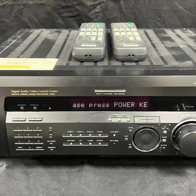 Lot 331: Sony FM Stereo / FM-AM Receiver – Model STR-DE635 (with Two Remotes)