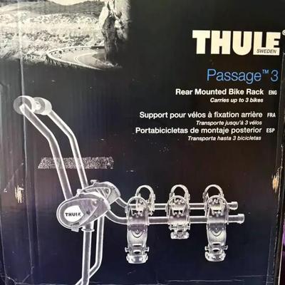 Lot 147 Thule Passage 3 Rear Mounted Bike Rack – 3-Bike Capacity