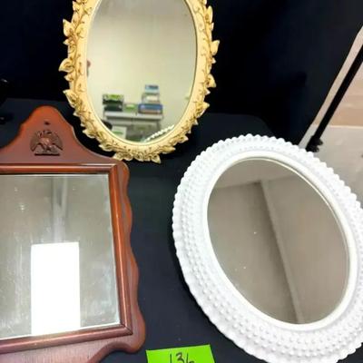 Lot 136:  Three Mirrors