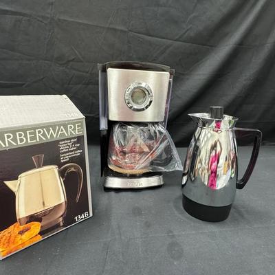 Lot 214: Faberware, Gevalia New Coffee Makers Plus Carafe 