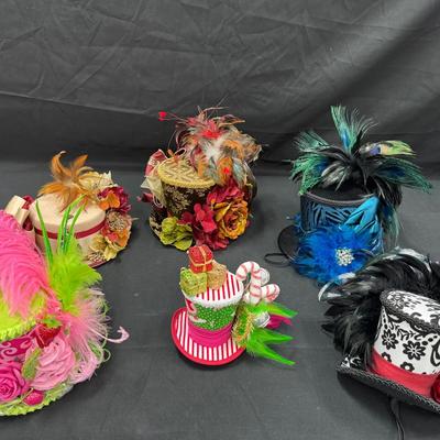 Lot 240: Victorian/ Steampunk Hat Collection 