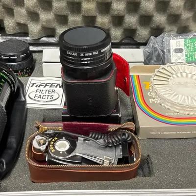 Lot 118:  Camera Lenses And Filters