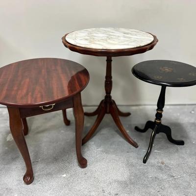 Lot 304: Set Of Random End Tables