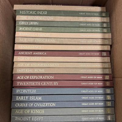 Lot 273: Time Life Great Ages Of Man Book Series