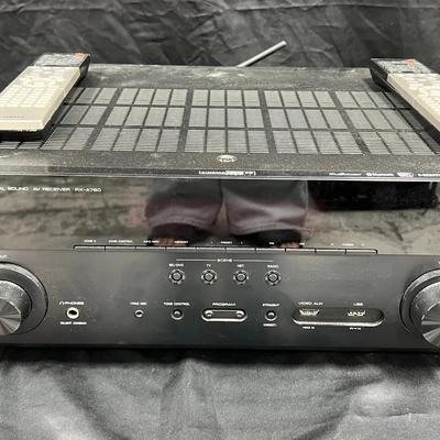 Lot 329: Yamaha Aventage Natural Sound AV Receiver – Model RX-A760 (with Remotes)