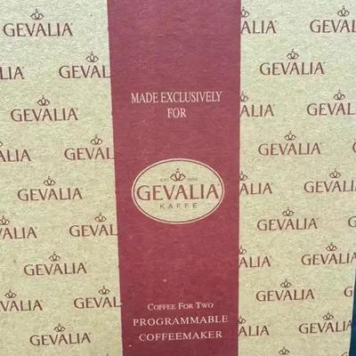 Lot 106:  Gevalia “Coffee for Two” Programmable Coffeemaker – New in Box