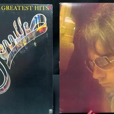 Lot 122:  Vintage Vinyl Record Lot – Captain & Tennille “Greatest Hits” (A&M Records) & Neil Diamond