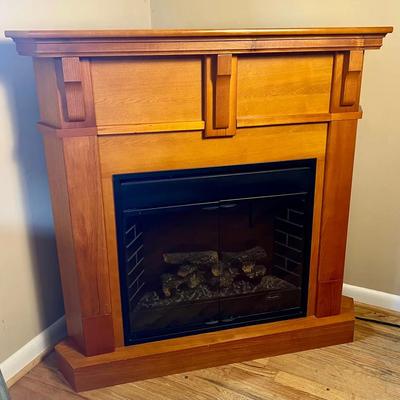 Corner Electric Fireplace - 48x30x46”