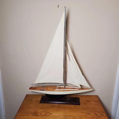 Sailboat Model - 35” Tall